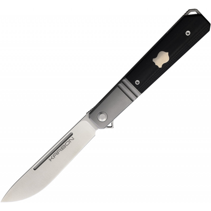 Flatline Framelock Black G10