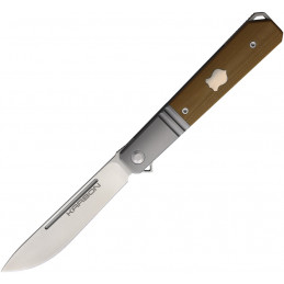 Flatline Framelock Tan G10