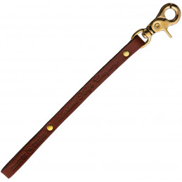 Leather Lanyard with Clasp