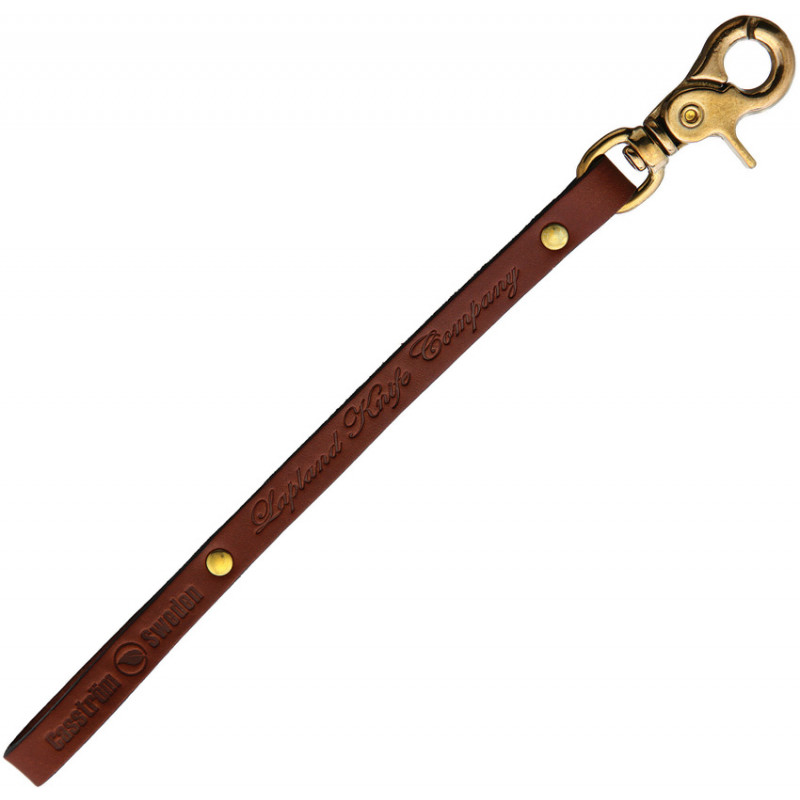 Leather Lanyard with Clasp