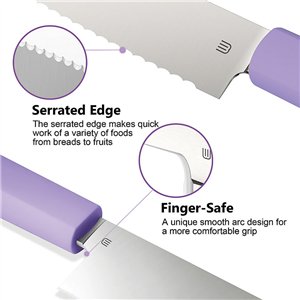 Bread Knife Purple