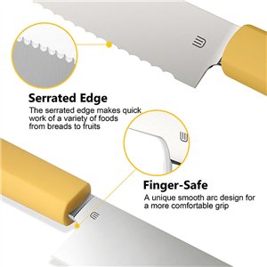 Bread Knife Yellow
