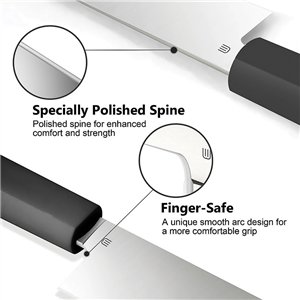 Chef's Knife Dark Gray