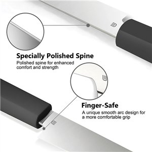 Paring Knife Dark Gray