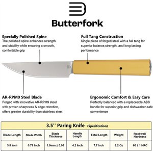 Paring Knife Yellow