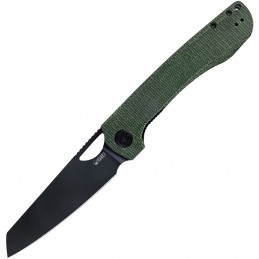 Elang Linerlock Green Micarta