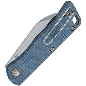 Teeny Linerlock Blue Micarta