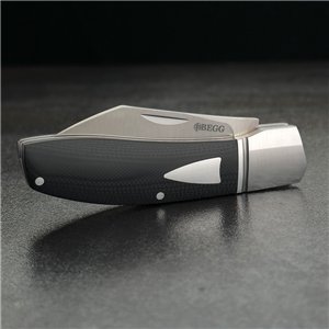 Slip Joint Sheepfoot Black G10