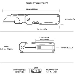 Ti Utility Framelock