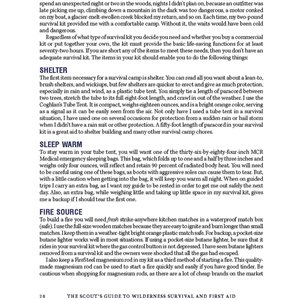 Scout's Wilderness Guide