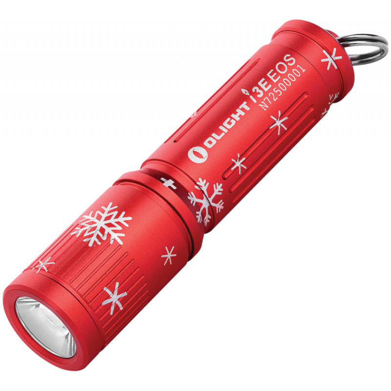 I3E Flashlight Snowflake Red