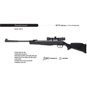 Thunderstorm Air Rifle Combo