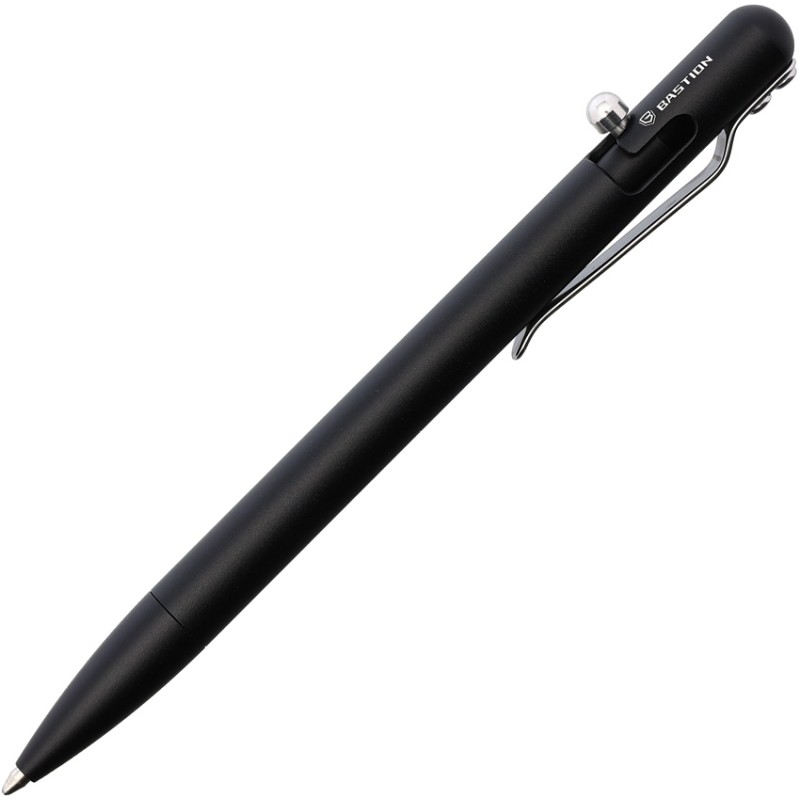 Slim Bolt Action Pen Blk Al