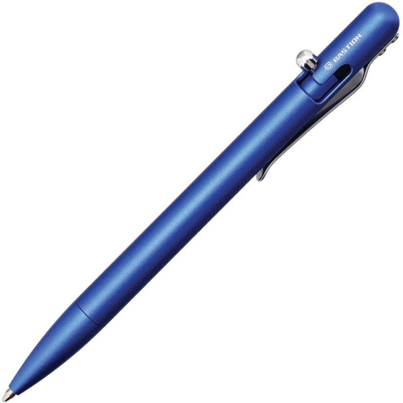 Slim Bolt Action Pen Blue Al