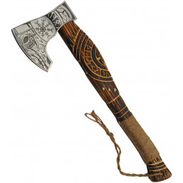 Etched Viking Axe