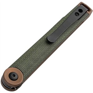Kaizen Linerlock Green Mic