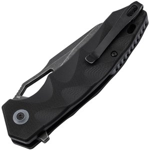 Kirke Button Lock Black