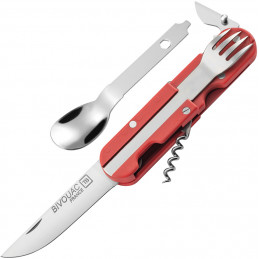 Bivouac Knife Red