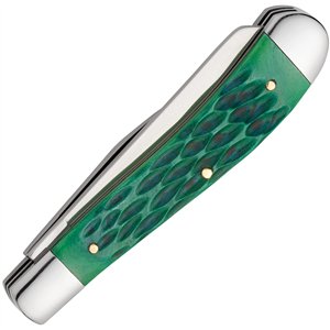 Trapper Green Jigged Bone