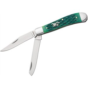 Trapper Green Jigged Bone