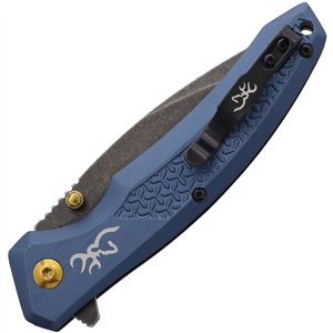 Linerlock Blue Aluminum