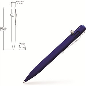 Bolt Action Pen Aluminum Blue