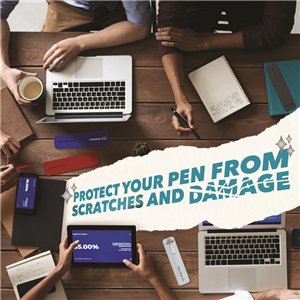 Felt Pen/Pencil Case Blue