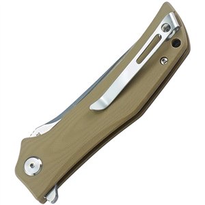 Scimitar G10 Linerlock Beige