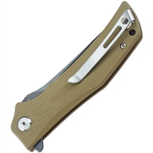 Scimitar G10 Linerlock Beige