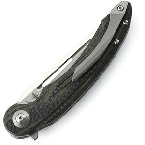 Irida Linerlock CF/G10 Green