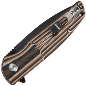 Fin Linerlock Orange Multi Blk
