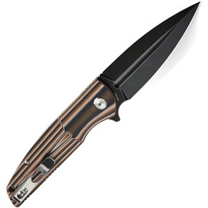 Fin Linerlock Orange Multi Blk