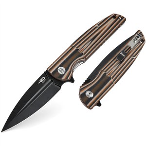 Fin Linerlock Orange Multi Blk