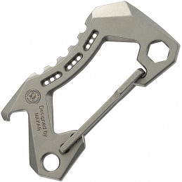 Bestechman Ti Carabiner Gray