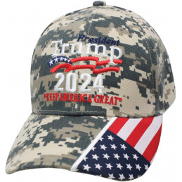 Trump 2024 Hat Camo