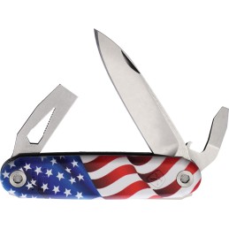 The Jefferson Knife USA Flag