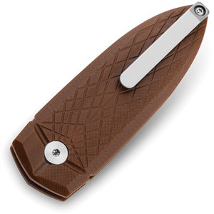 Ququ Button Lock G10 Brown