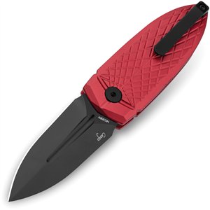 Ququ Button Lock Al Red