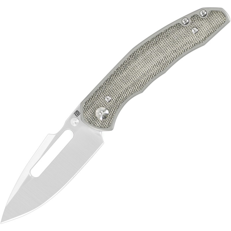 Boa Framelock Green Micarta