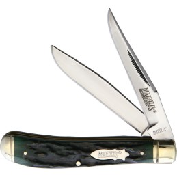 Trapper Green Stag Bone