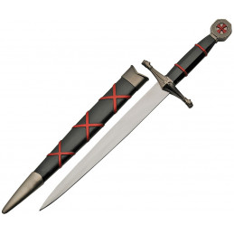 Knights Templar Dagger Red