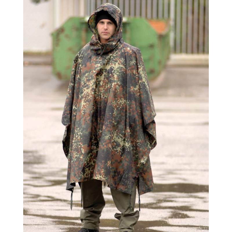 Flecktarn Ripstop Poncho