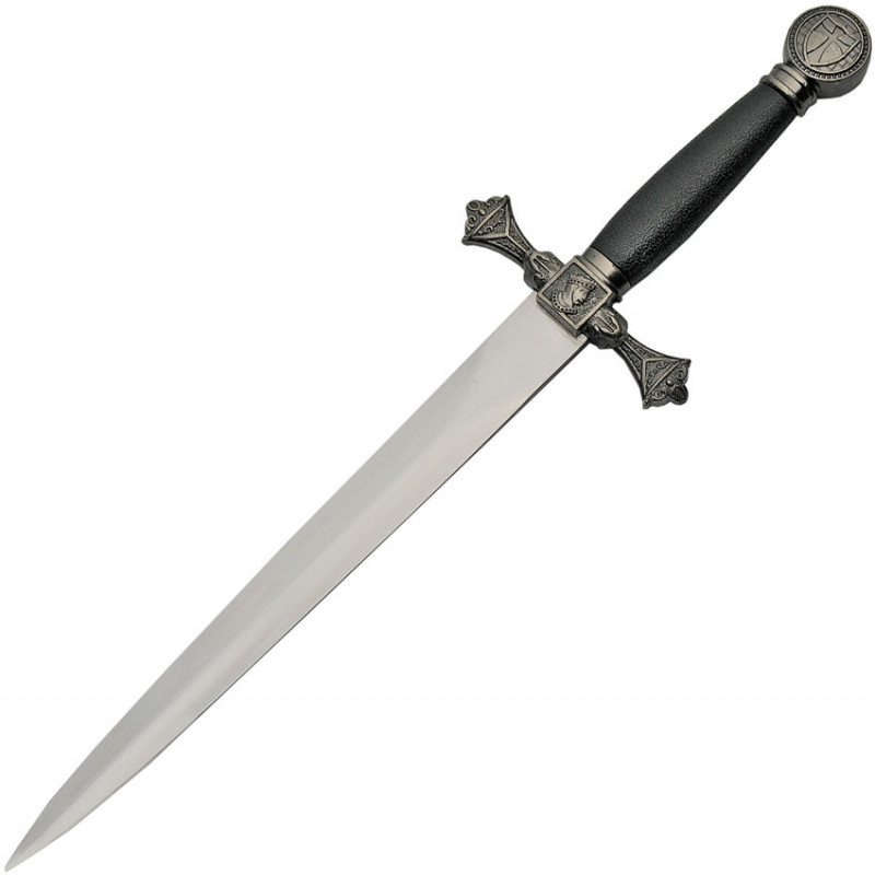 Silver Crusader Dagger