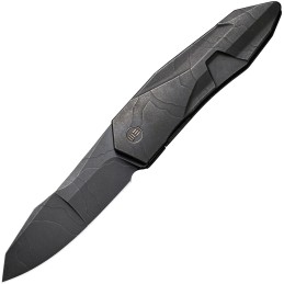 Solid Framelock Black Etch