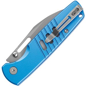 Vector Button Lock Blue