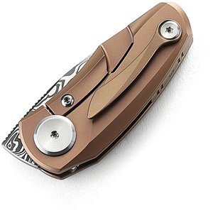 Tulip Damasteel Framelock Pink