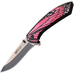 Butterfly Framelock A/O Pink