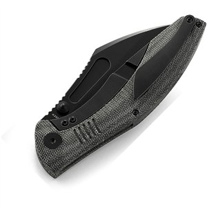 Lockness Framelock Blk Micarta