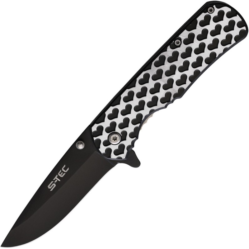 Heart Linerlock Black A/O