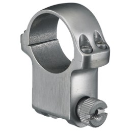 Ruger 90284 6K Scope Ring  Silver 1 Extra High